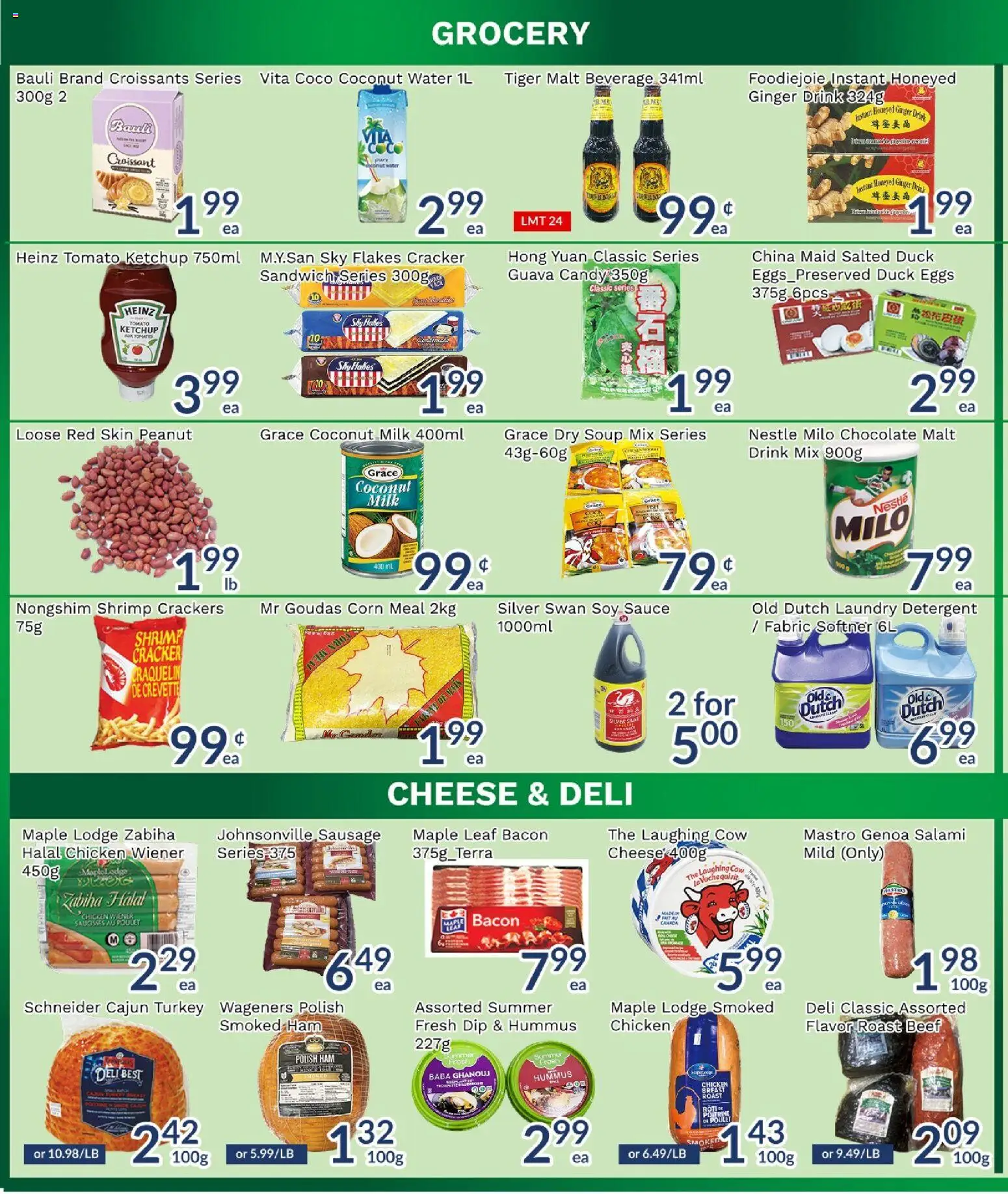 Oceans flyer valid from 24.10.2025 | Page: 4 | Products: Ketchup, Flakes, Detergent, Ham