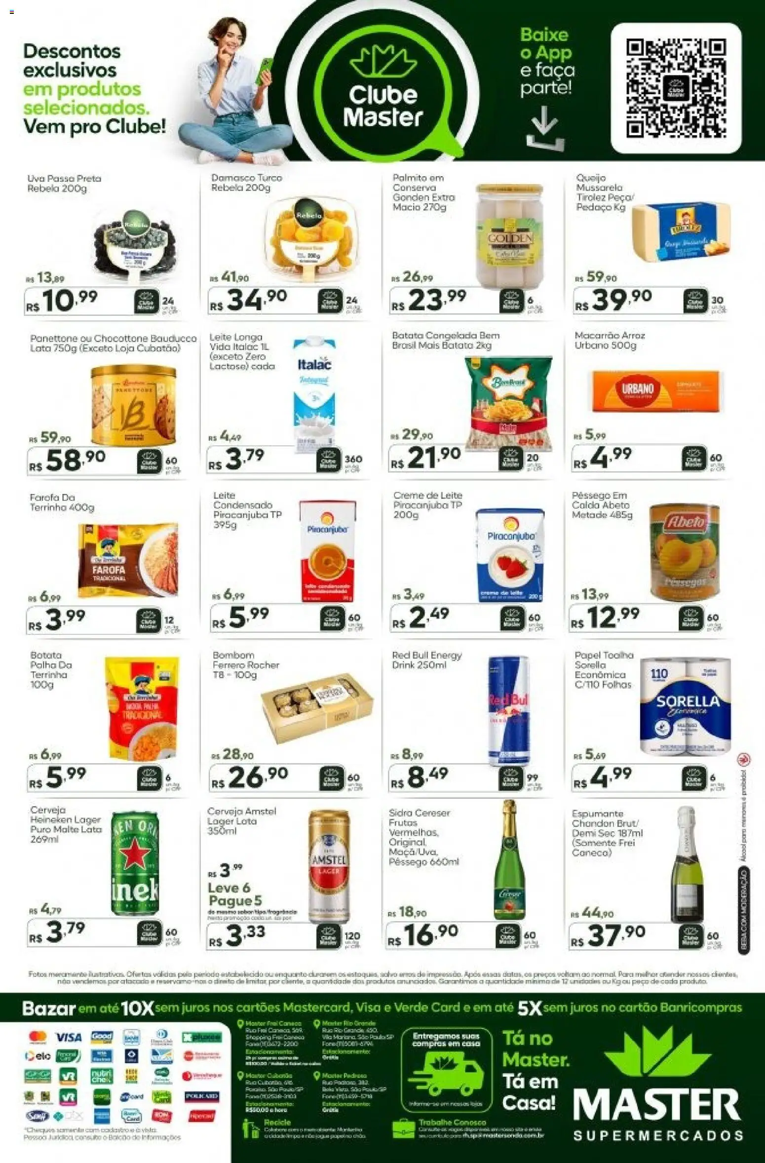 Master Folheto - válido de 15.12.2025 | Página: 2 | Produtos: Papel toalha, Arroz, Heineken, Bombom