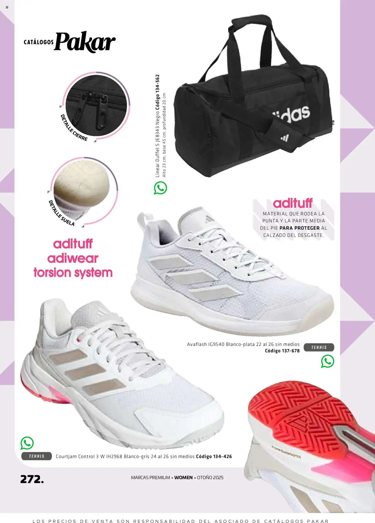 Nuevas ofertas de SC Pakar válidas en toda la República Mexicana desde el 29.08.2025. ¡Encuentra las mejores ofertas en SC Pakar - Catálogo Otoño Women! | Página: 272