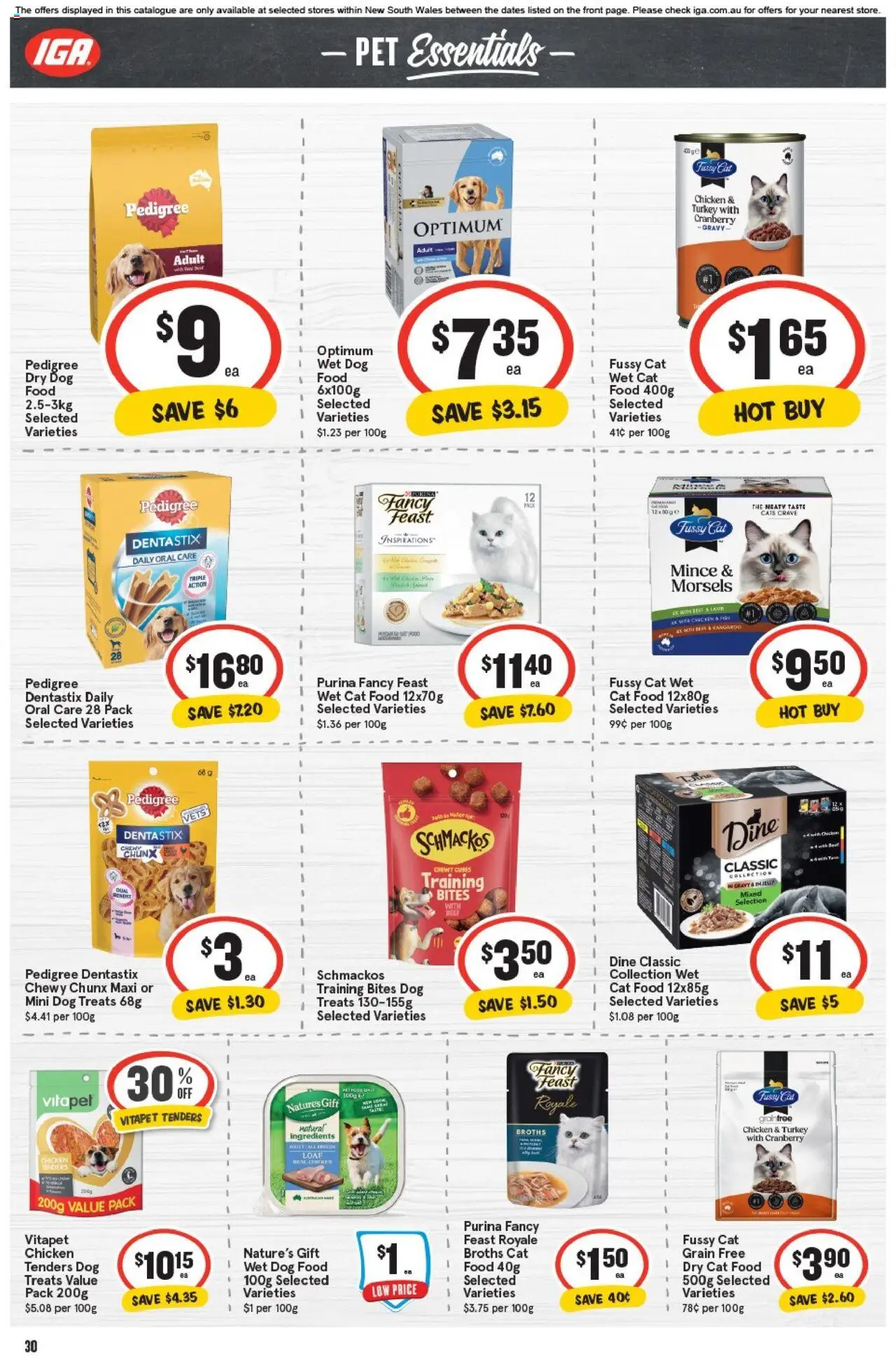 IGA catalogue - valid from 15.10.2025 | Page: 29 | Products: Fish, Beef, Dog food, Turkey