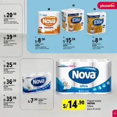 Vista previa de folleto Plaza Vea - ESPECIAL LIMPIEZA 1 de la Plaza Vea válido desde 03.11.2025 | Página: 17 | Productos: Toalla