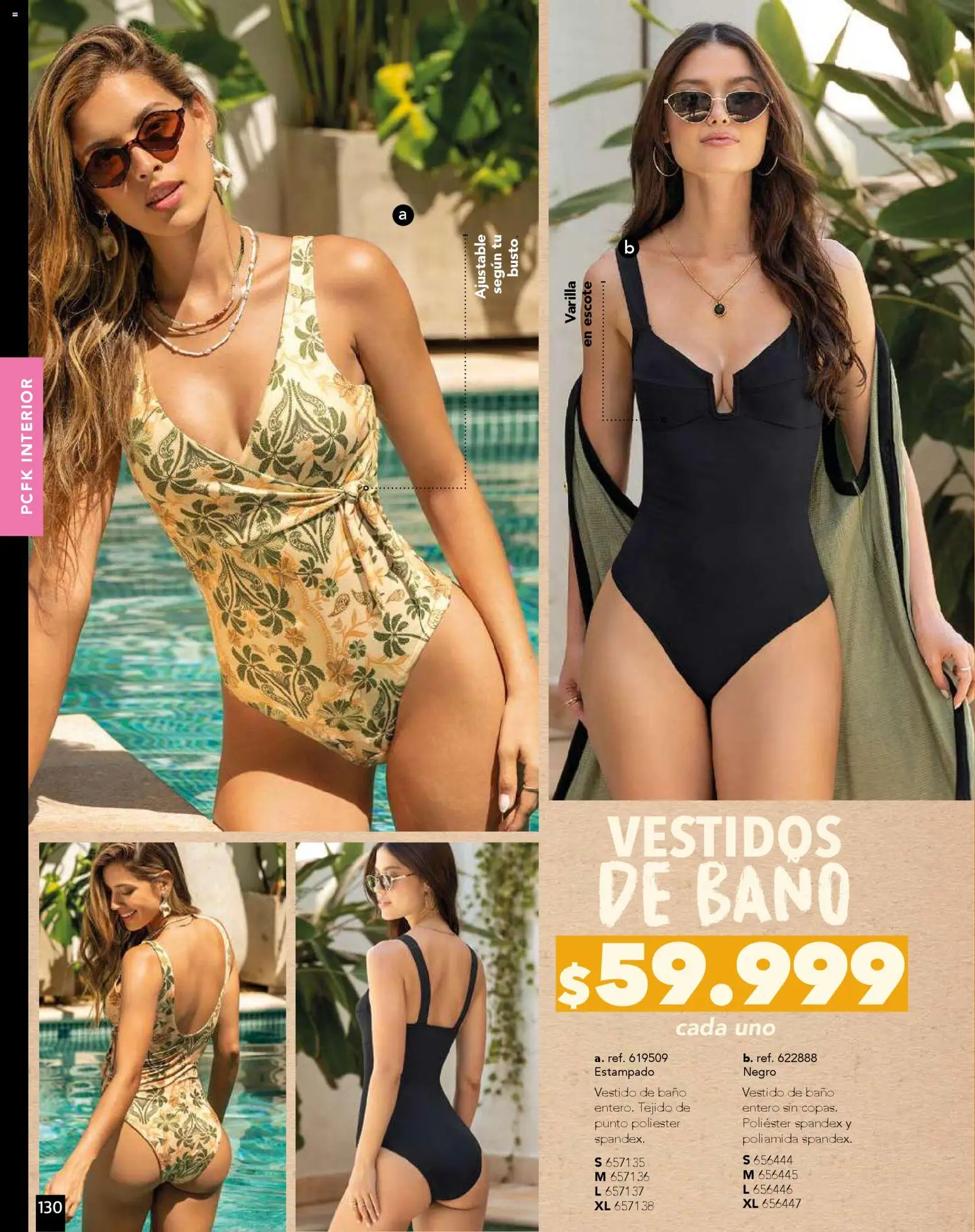 Pacifika revista - valida desde el 01.11.2025 | Página: 130 | Productos: Baño, Vestido, Vestido de baño