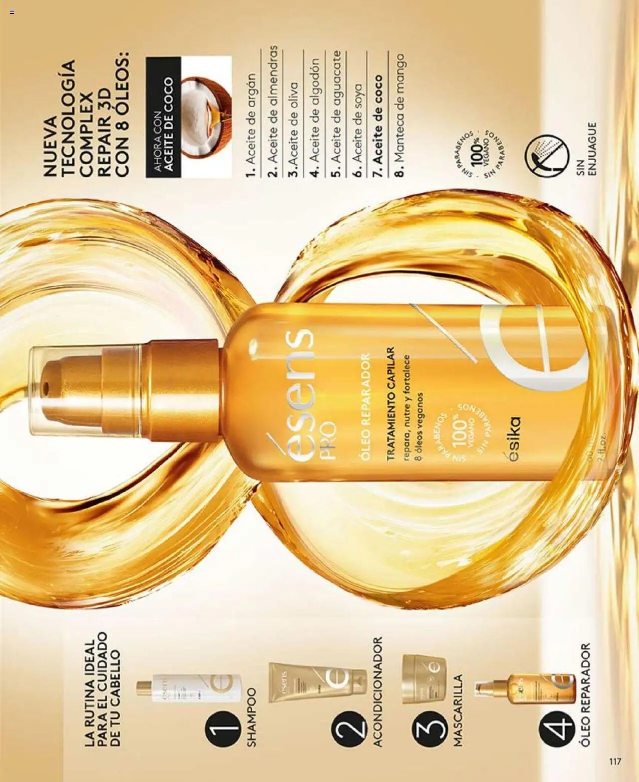 Ésika revista - valida desde el 14.10.2025 | Página: 129 | Productos: Algodón, Almendras, Shampoo, Mango