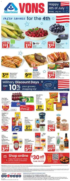 Vons Weekly Ad - valid from 02.07.2025 | Page: 1
