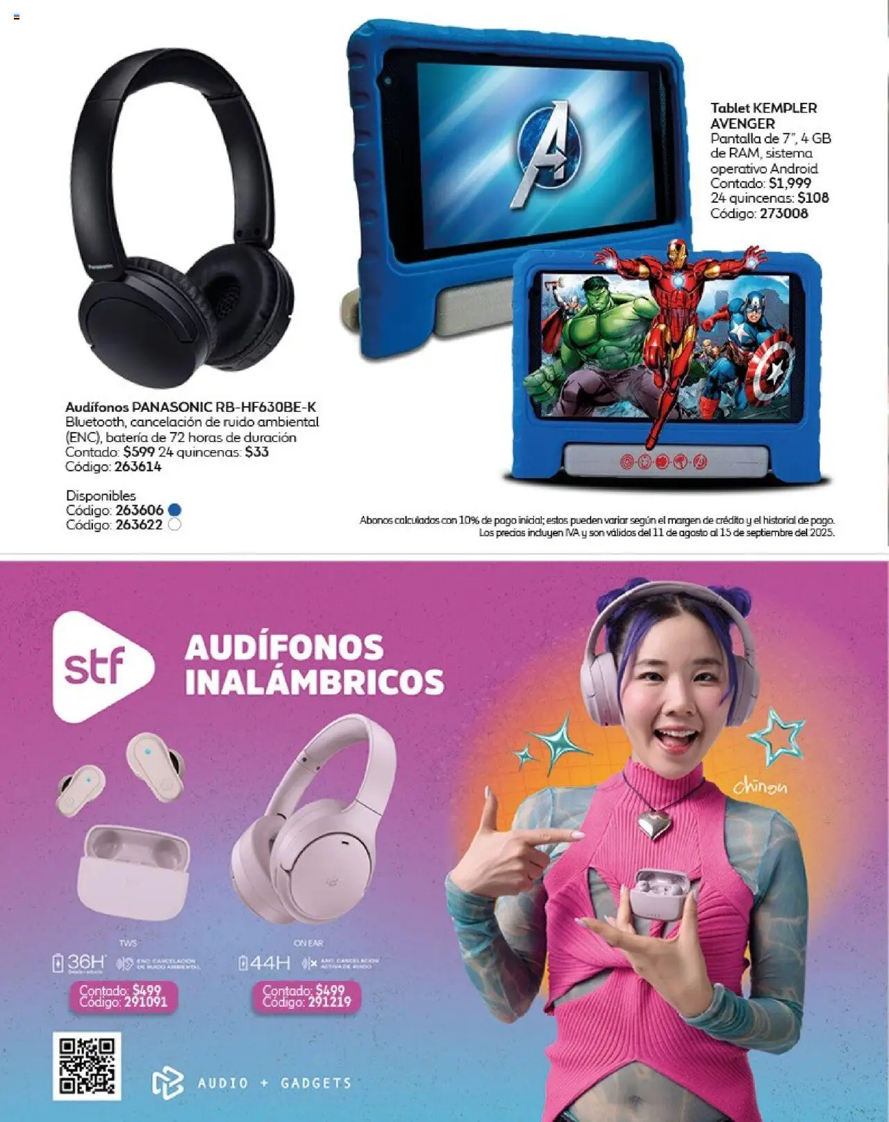Nuevas ofertas de Coppel válidas en toda la República Mexicana desde el 11.08.2025. ¡Encuentra las mejores ofertas en Coppel - Catálogo Celulares y Computación! | Página: 34 | Productos: Tablet, Audio, Audífonos, Batería