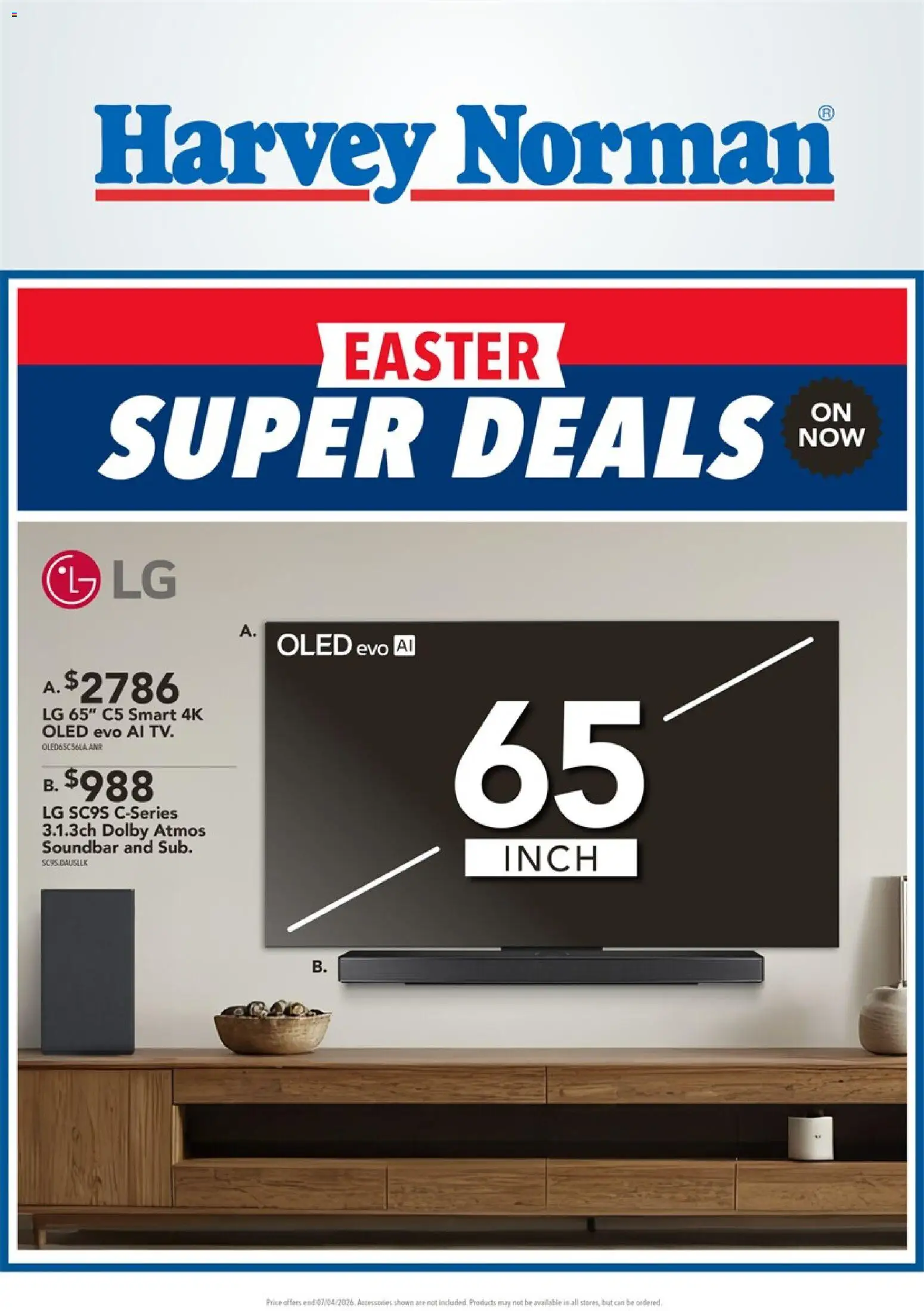 Harvey Norman catalogue from 04.04.2026 | Page: 1
