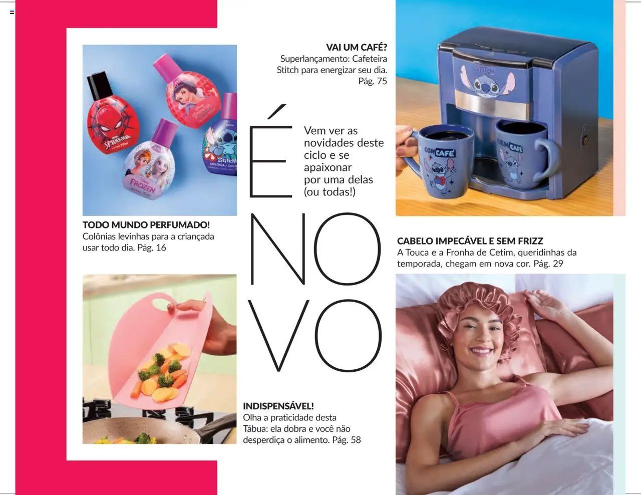Avon Folheto - válido de 16.06.2025 | Página: 15 | Produtos: Touca, Cafeteira, Café, Fronha