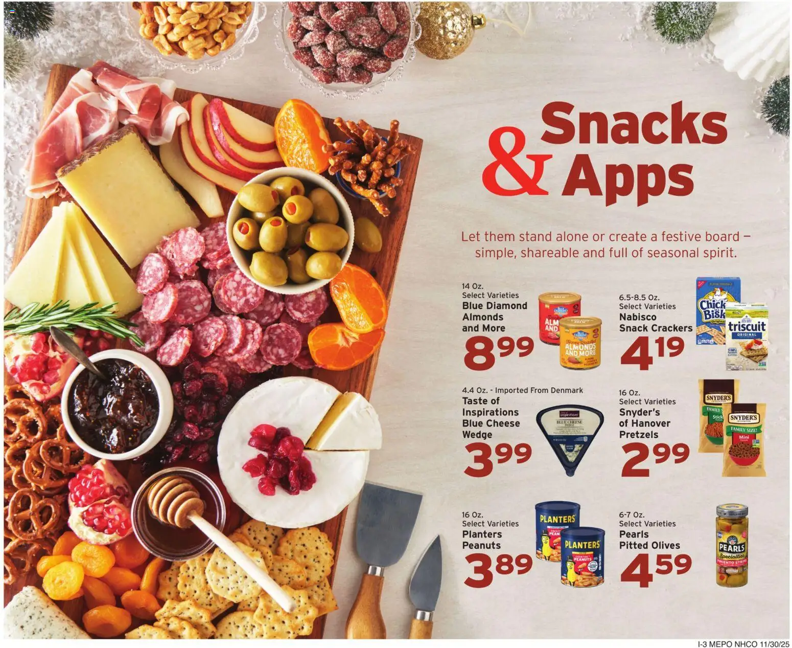 Hannaford Weekly Ad - valid from 30.11.2025 | Page: 11 | Products: Cheese