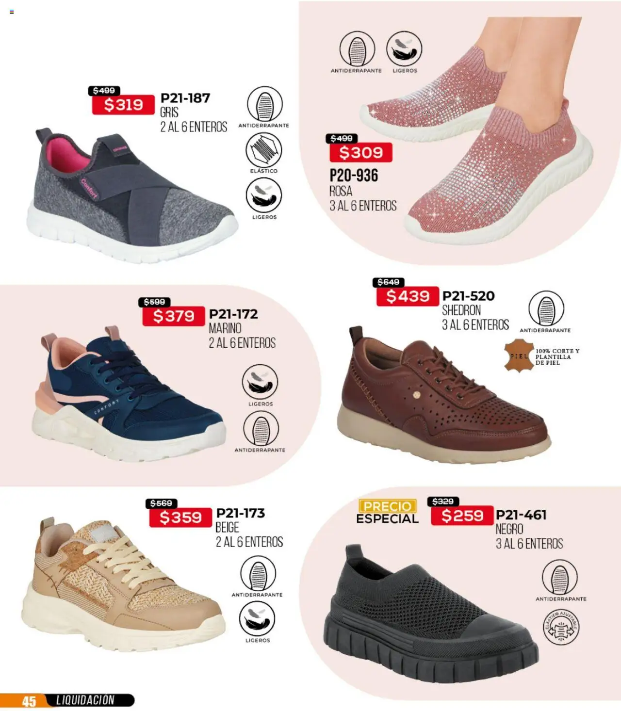 Nuevas ofertas de Cklass válidas en toda la República Mexicana desde el 09.09.2025. ¡Encuentra las mejores ofertas en Cklass - Catálogo Liquidacion Calzado! | Página: 46
