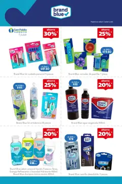 Nuevas ofertas de Farmacia San Pablo válidas en toda la República Mexicana desde el 14.09.2025. ¡Encuentra las mejores ofertas en Farmacia San Pablo - Catálogo! | Página: 5 | Productos: Agua oxigenada, Rastrillo, Cortador, Jabón