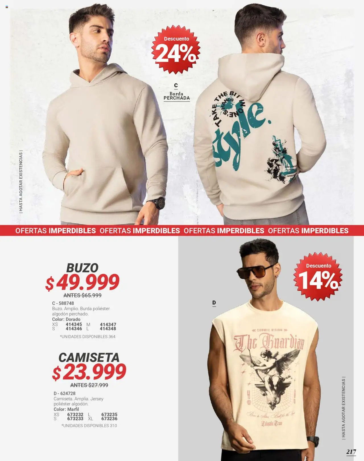 Carmel revista - valida desde el 25.09.2025 | Página: 221 | Productos: Algodón, Buzo, Camiseta