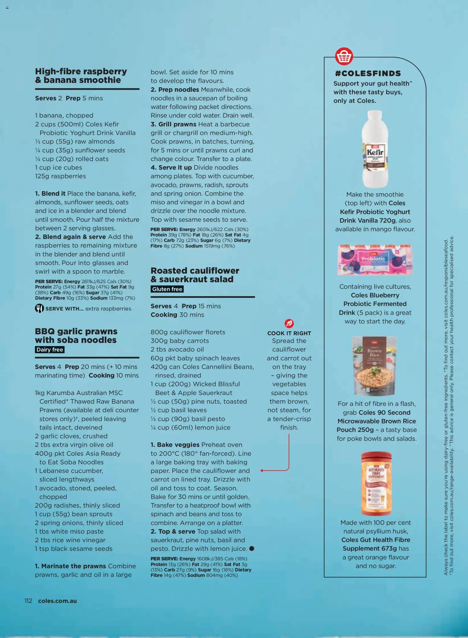 Coles catalogue - valid from 02.01.2026 | Page: 112 | Products: Yoghurt, Oil, Noodles, Blender