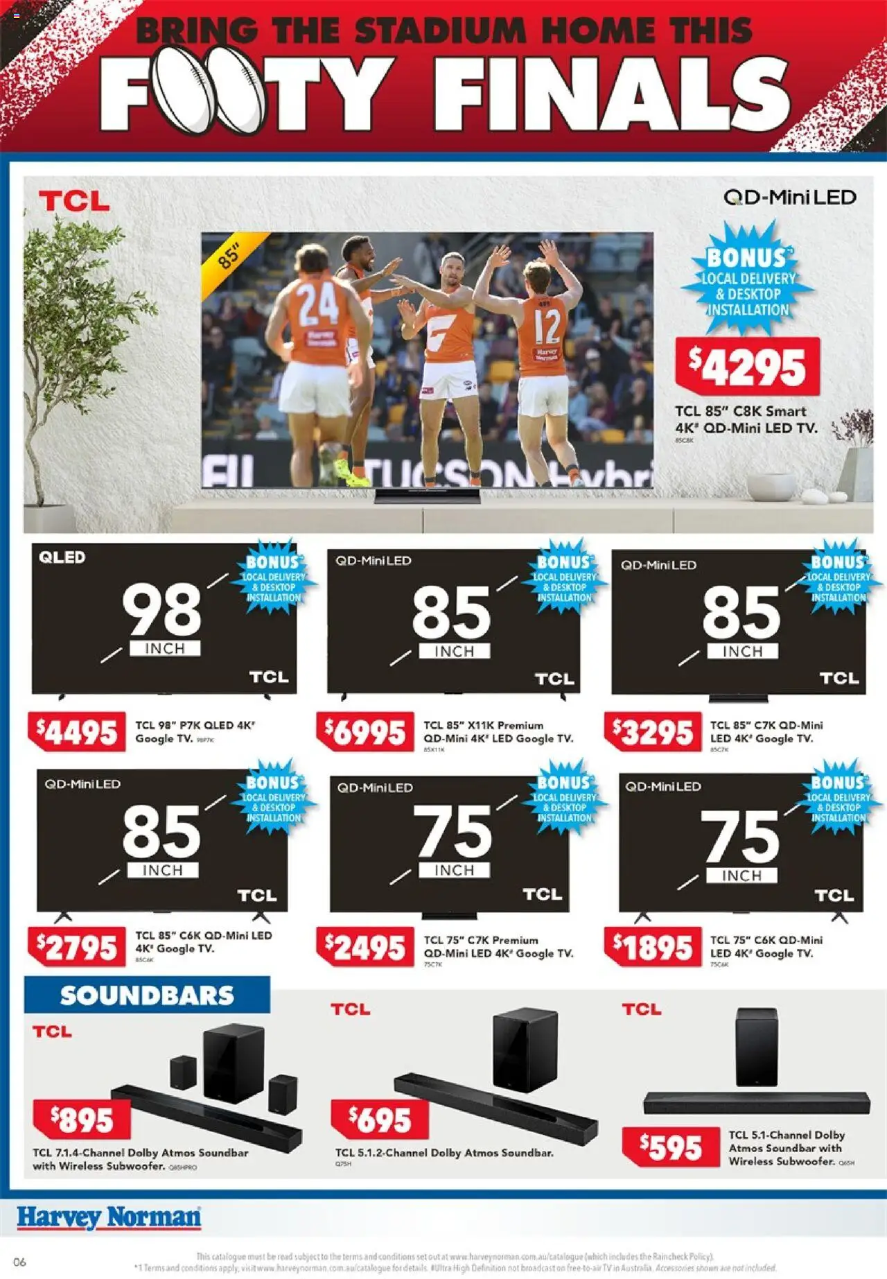 Harvey Norman catalogue - valid from 11.09.2025 | Page: 6 | Products: Accessories, Desktop, Tv