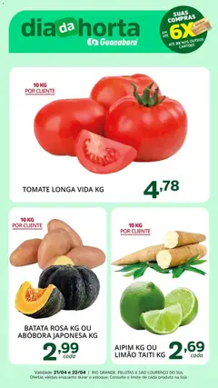 Supermercado Guanabara - Ofertas da semana - Pré-Visualização do folheto da loja Supermercado Guanabara, válido de 21.04.2026