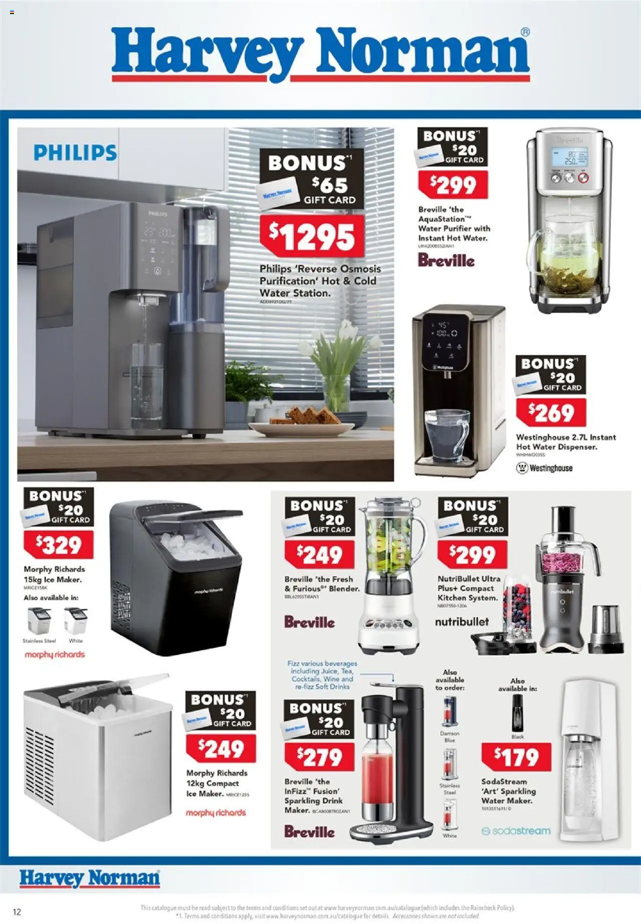 Harvey Norman catalogue - valid from 18.10.2025 | Page: 12 | Products: Wine, Soft drinks, Accessories, Water purifier