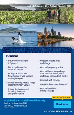 Preview of Aldi - NEW Holidays - valid from 29.11.2025 | Page: 55 | Products: Juice, Soft drinks, Domestic