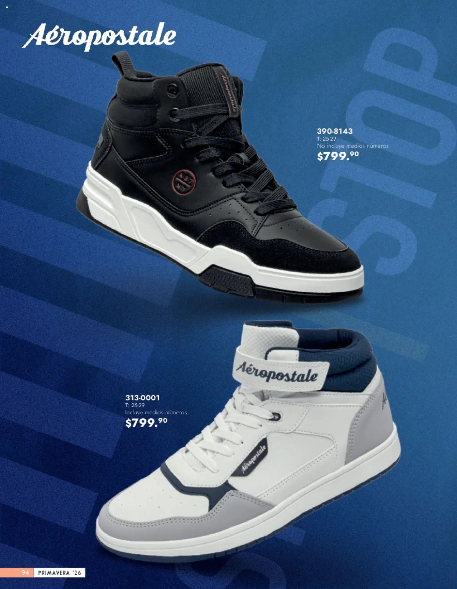 Nuevas ofertas de Andrea válidas en toda la República Mexicana desde el 25.01.2026. ¡Encuentra las mejores ofertas en Andrea catálogo Calzado Caballero! | Página: 94