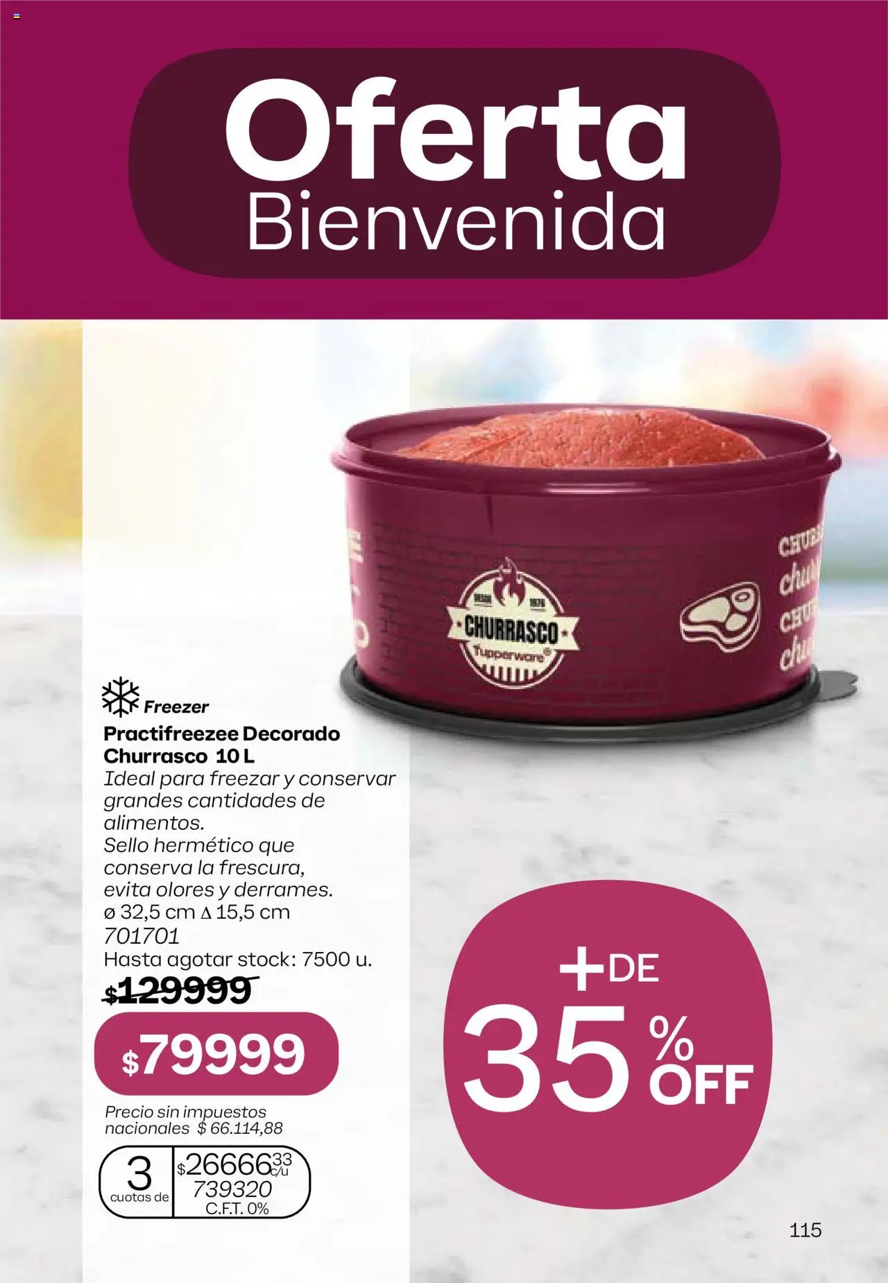 Tupperware Folleto │ válido desde el 11.08.2025 | Página: 116 | Productos: Freezer