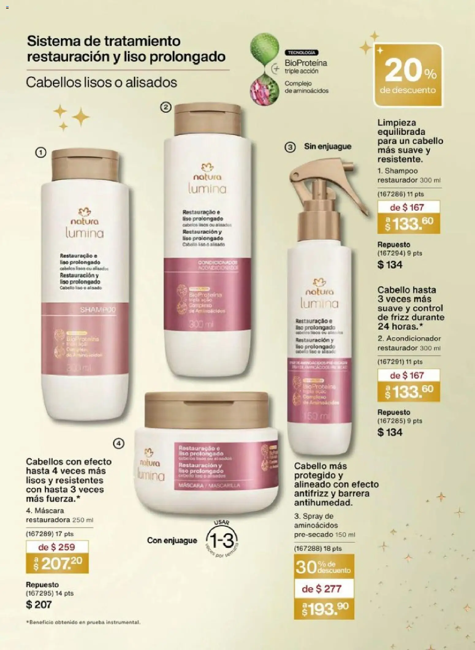 Nuevas ofertas de Natura válidas en toda la República Mexicana desde el 01.12.2025. ¡Encuentra las mejores ofertas en Natura campaña 18 2025! | Página: 148 | Productos: Máscara, Mascarilla, Acondicionador