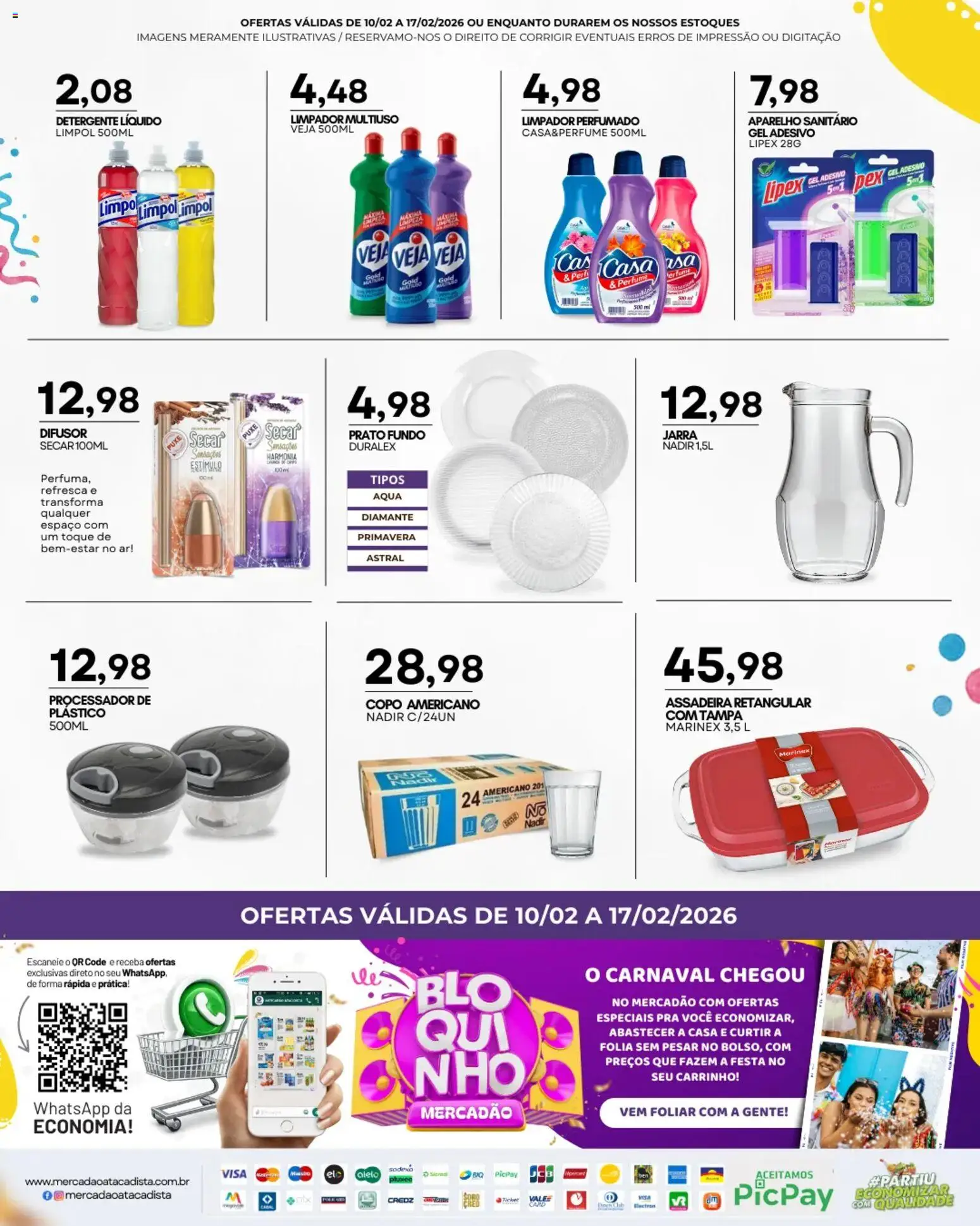Mercadão Atacadista Folheto - válido de 10.02.2026 | Página: 12