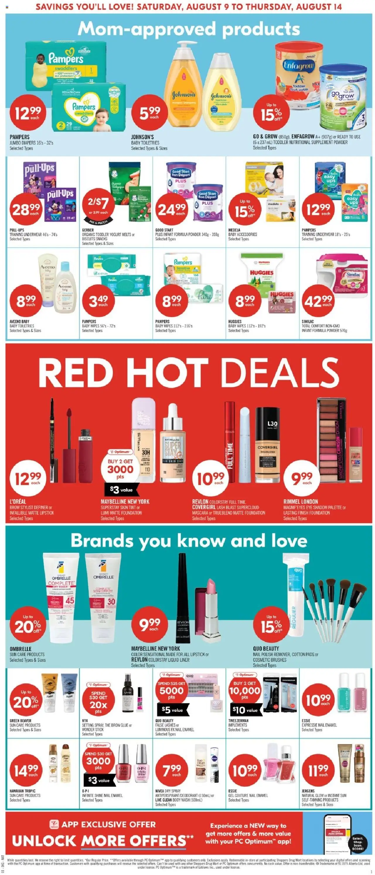 Shoppers flyer valid from 09.08.2025 | Page: 8