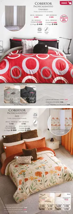 Vista previa de Colchas Concord catálogo, nuevo folleto de la tienda, válido en México a partir del 01.02.2026 | Página: 166