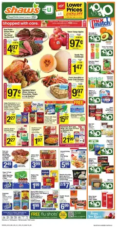 Preview of Shaw's weekly ads valid from 26.09.2025