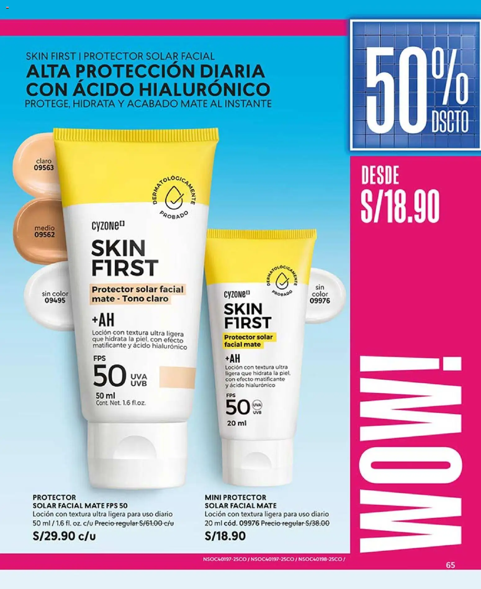 Catálogo CyZone válido desde 31.01.2026 | Página: 65 | Productos: Protector solar