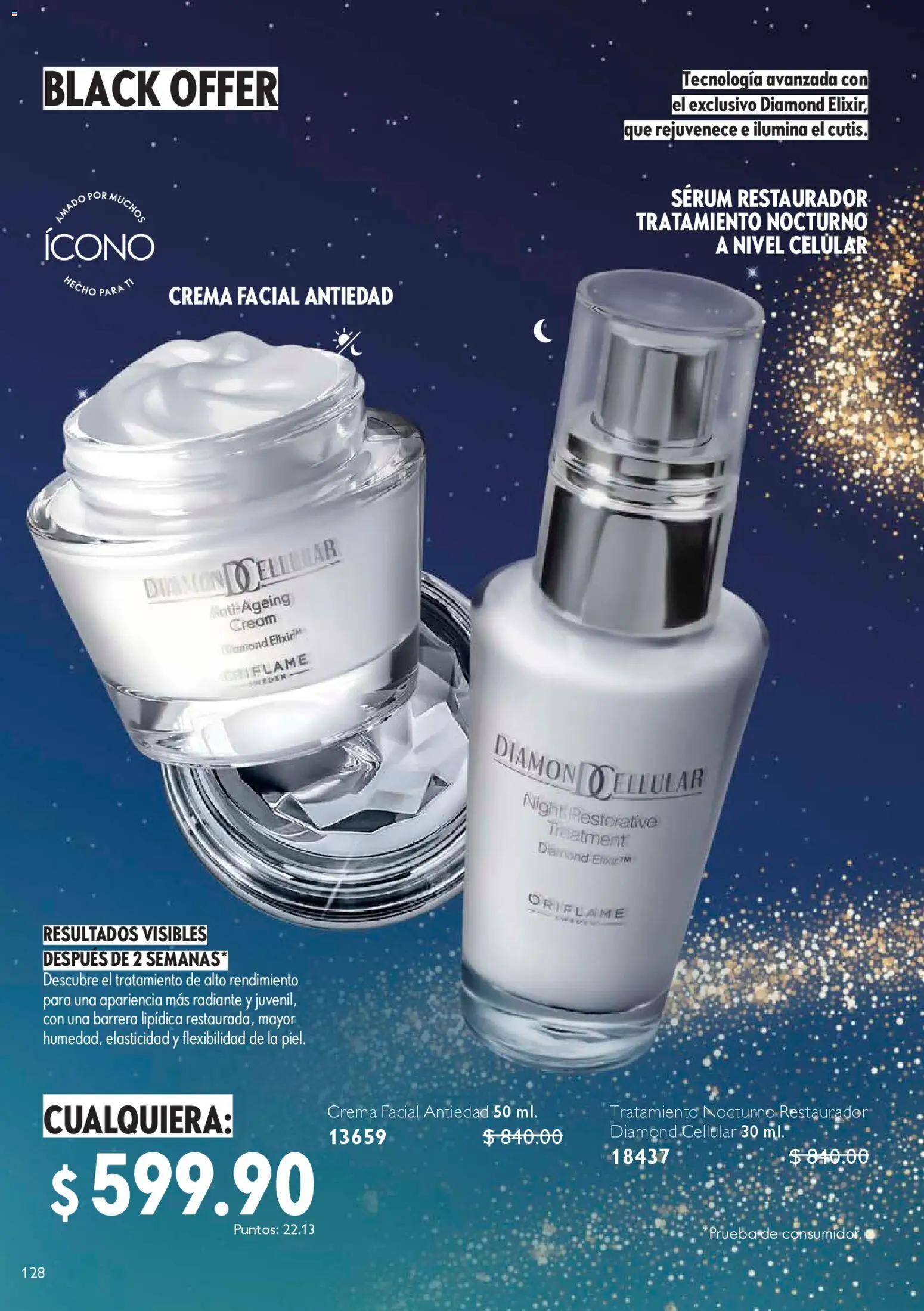 Nuevas ofertas de Oriflame válidas en toda la República Mexicana desde el 22.11.2025. ¡Encuentra las mejores ofertas en Oriflame Black Friday! | Página: 128 | Productos: Serum, Crema, Radiante