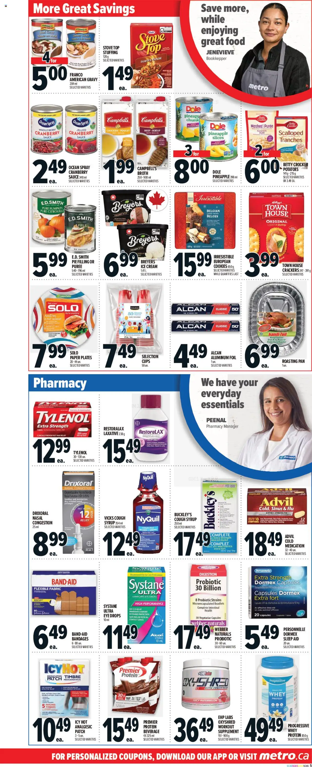 Metro flyer valid from 09.10.2025 | Page: 12 | Products: Beef, Cream, Ice cream, Turkey