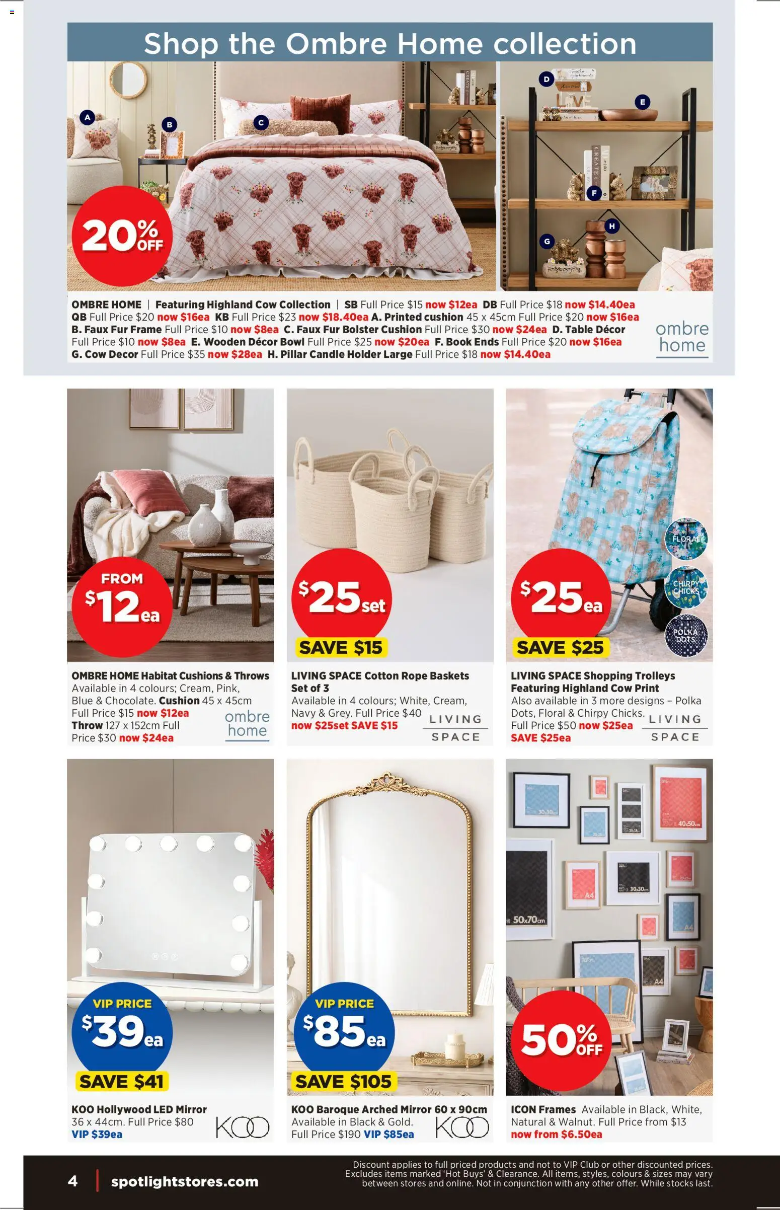 Spotlight catalogue - valid from 22.04.2026 | Page: 4 | Products: Candle holder, Cushion, Fur, Floral
