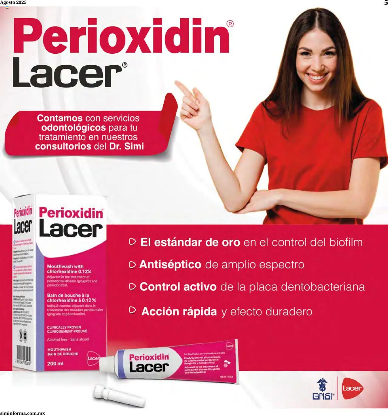 Nuevas ofertas de Farmacias Similares válidas en toda la República Mexicana desde el 01.08.2025. ¡Encuentra las mejores ofertas en Farmacias Similares - Catálogo! | Página: 5