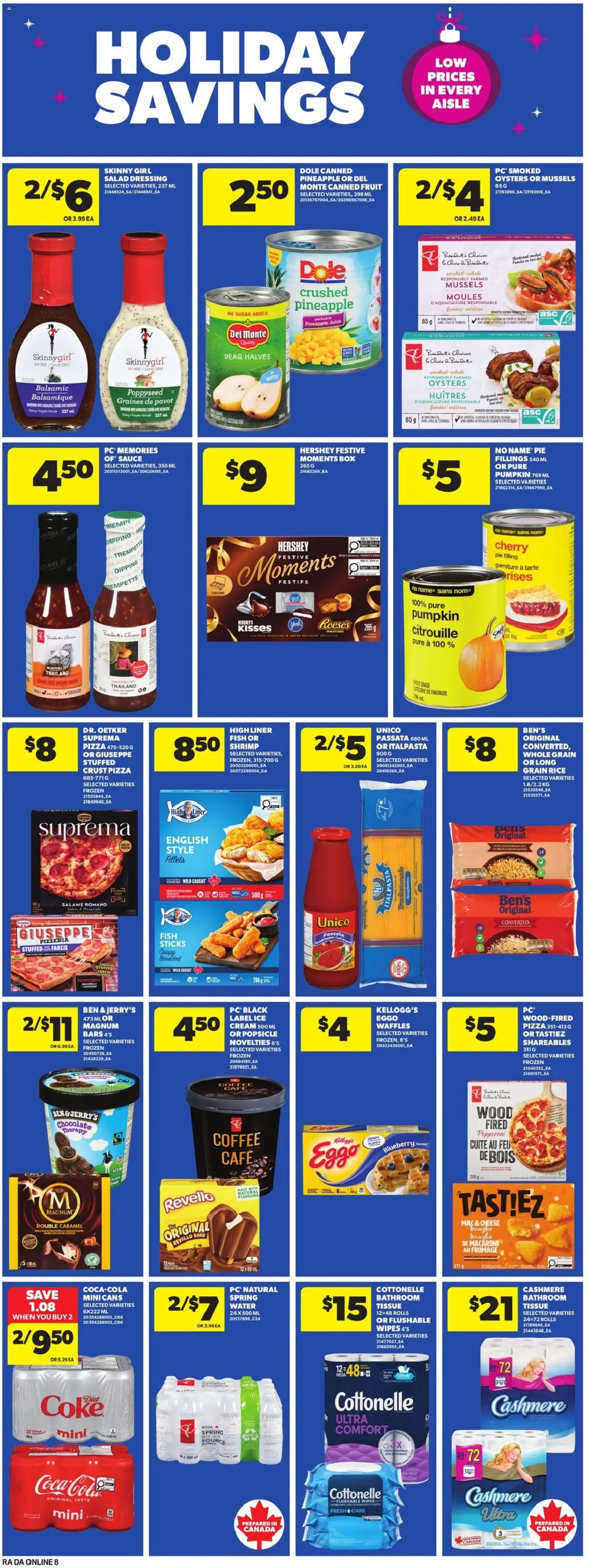 Atlantic Superstore flyer valid from 18.12.2025 | Page: 16 | Products: Fish, Cream, Coffee, Chocolate