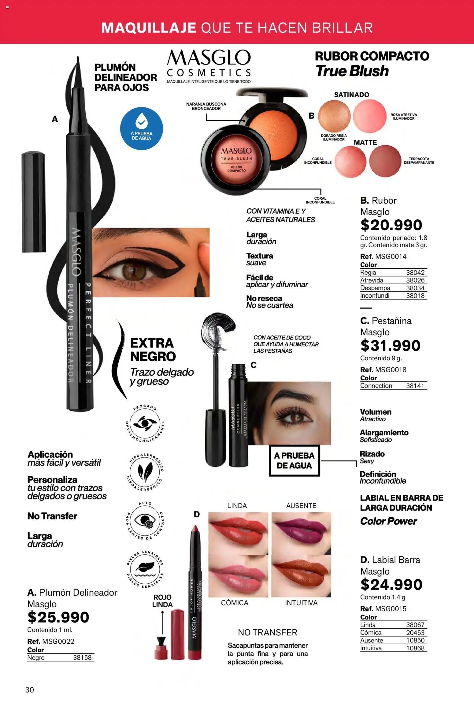 Leonisa revista - valida desde el 02.01.2026 | Página: 30 | Productos: Té, Iluminador, Rubor, Bronceador