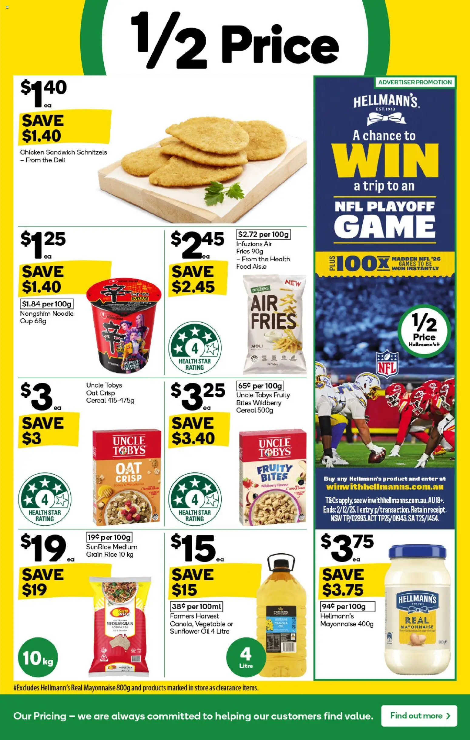 Woolworths catalogue - valid from 19.11.2025 | Page: 22 | Products: Rice, Cereal, Mayonnaise, Game