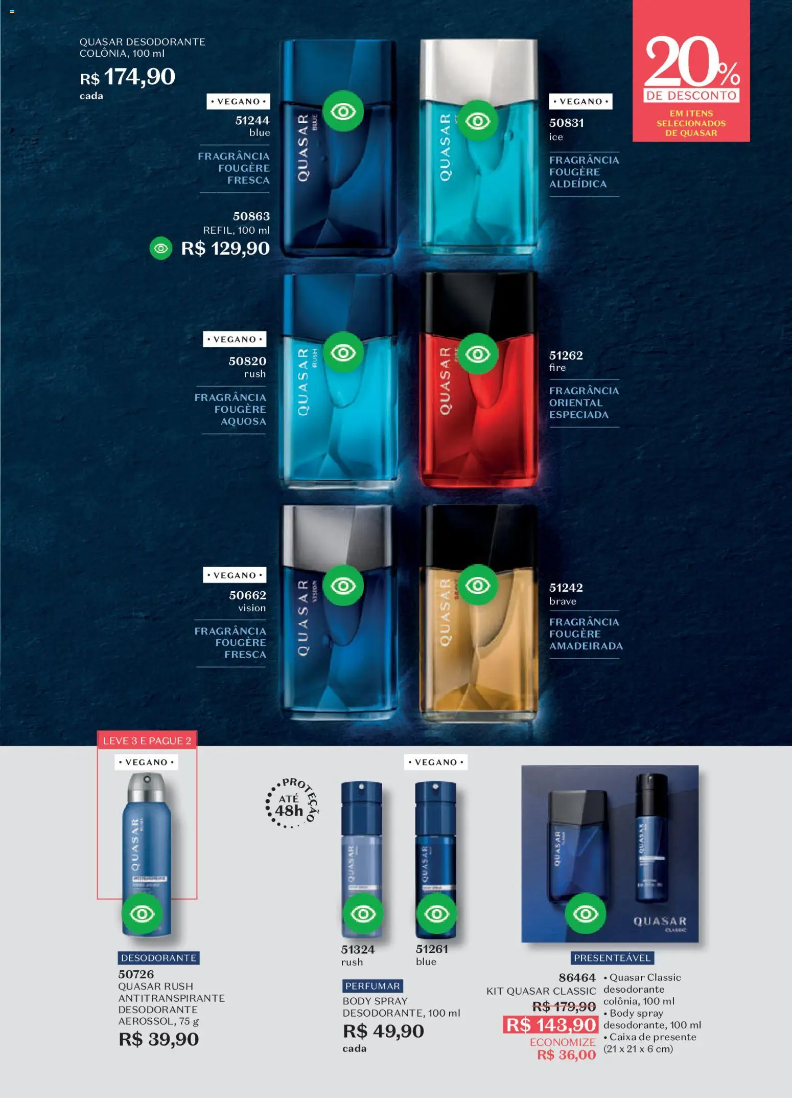 O Boticário Folheto - válido de 23.03.2026 | Página: 103 | Produtos: Fragrância, Desodorante, Caixa, Body