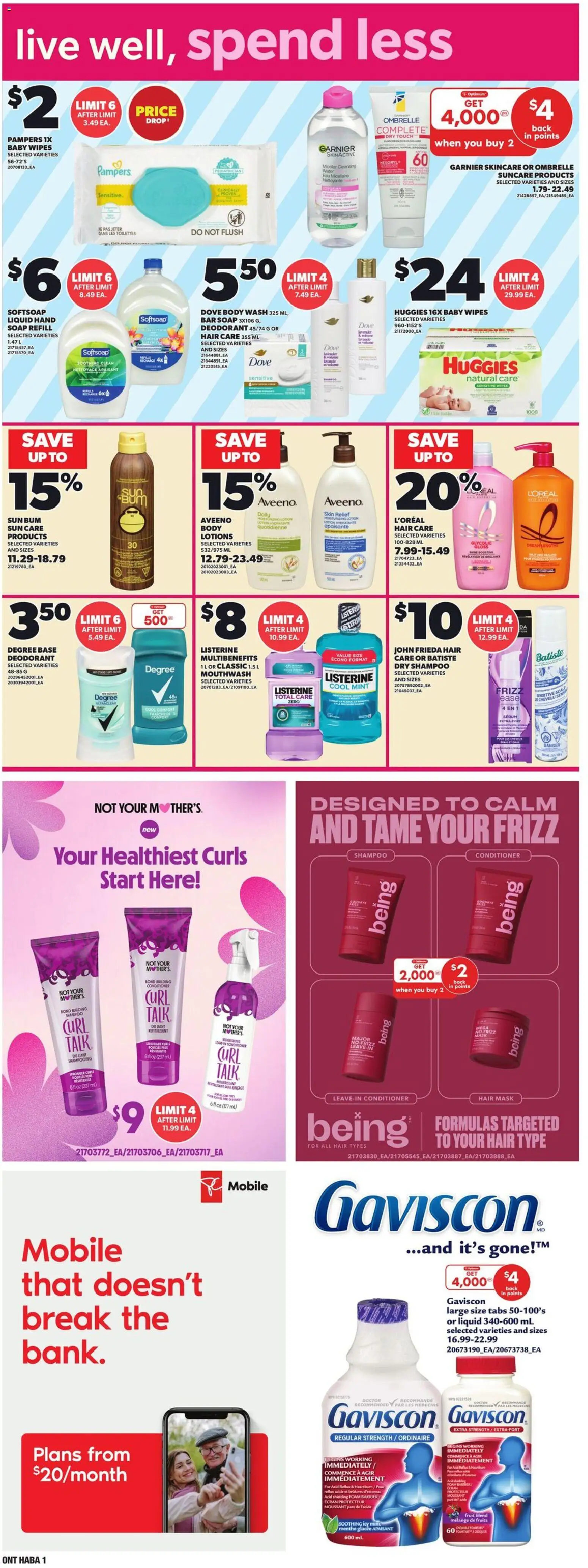 Independent Grocer flyer valid from 16.04.2026 | Page: 17 | Products: Shampoo, Conditioner, Hair mask, Mouthwash
