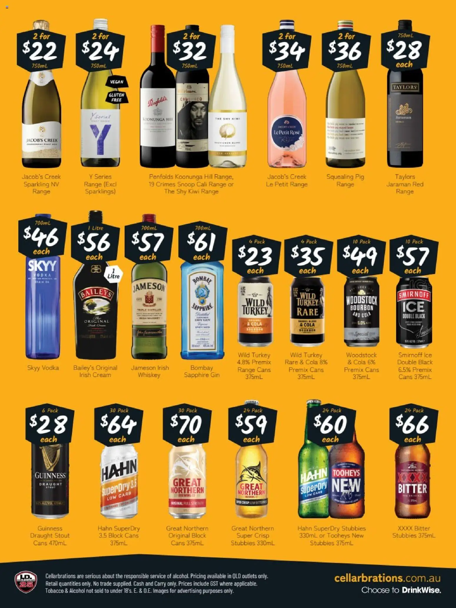 Cellarbrations catalogue - valid from 09.03.2026 | Page: 2 | Products: Bourbon, Gin, Vodka, Whiskey