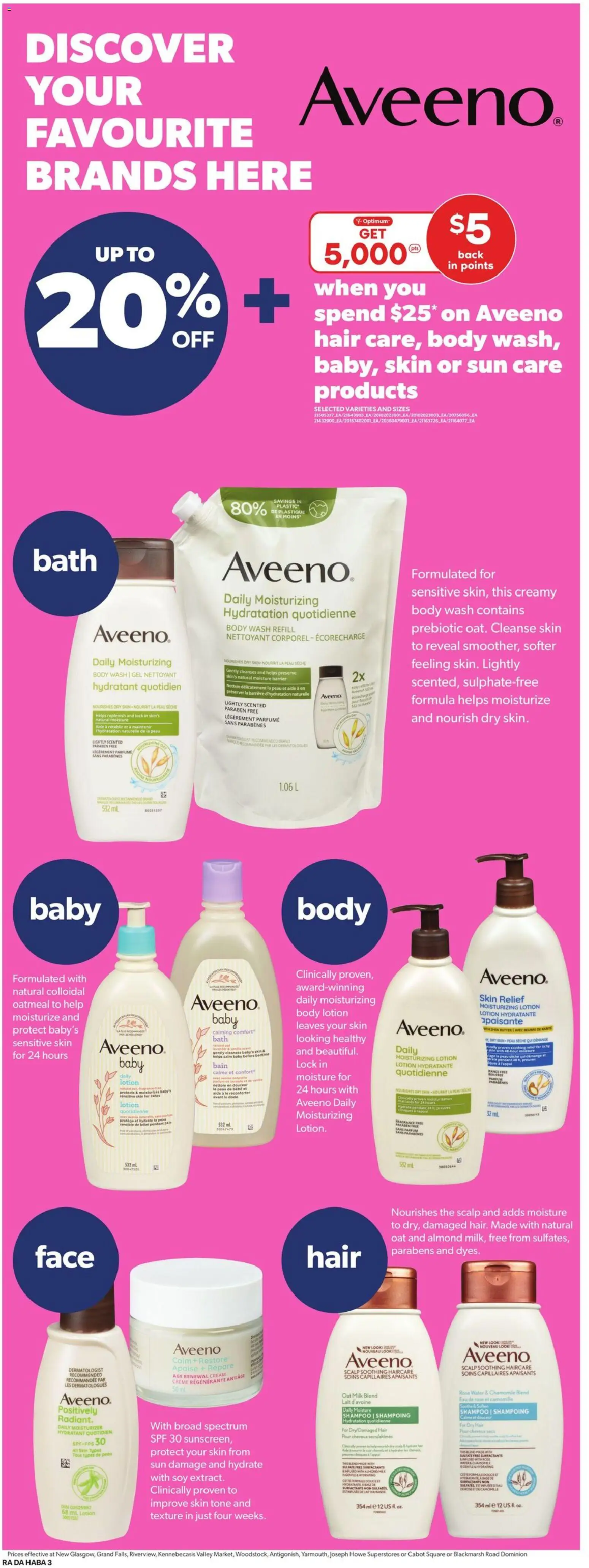 Atlantic Superstore flyer valid from 15.01.2026 | Page: 18 | Products: Body lotion, Body wash, Bath, Butter