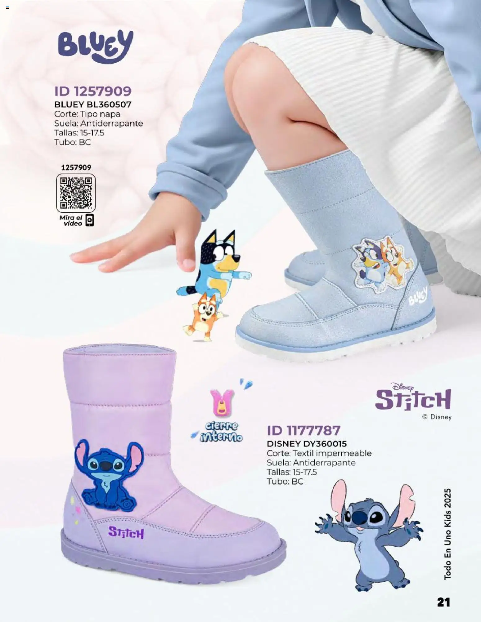 Nuevas ofertas de Price Shoes válidas en toda la República Mexicana desde el 27.10.2025. ¡Encuentra las mejores ofertas en Price Shoes catálogo Kids todo en uno! | Página: 21 | Productos: Video