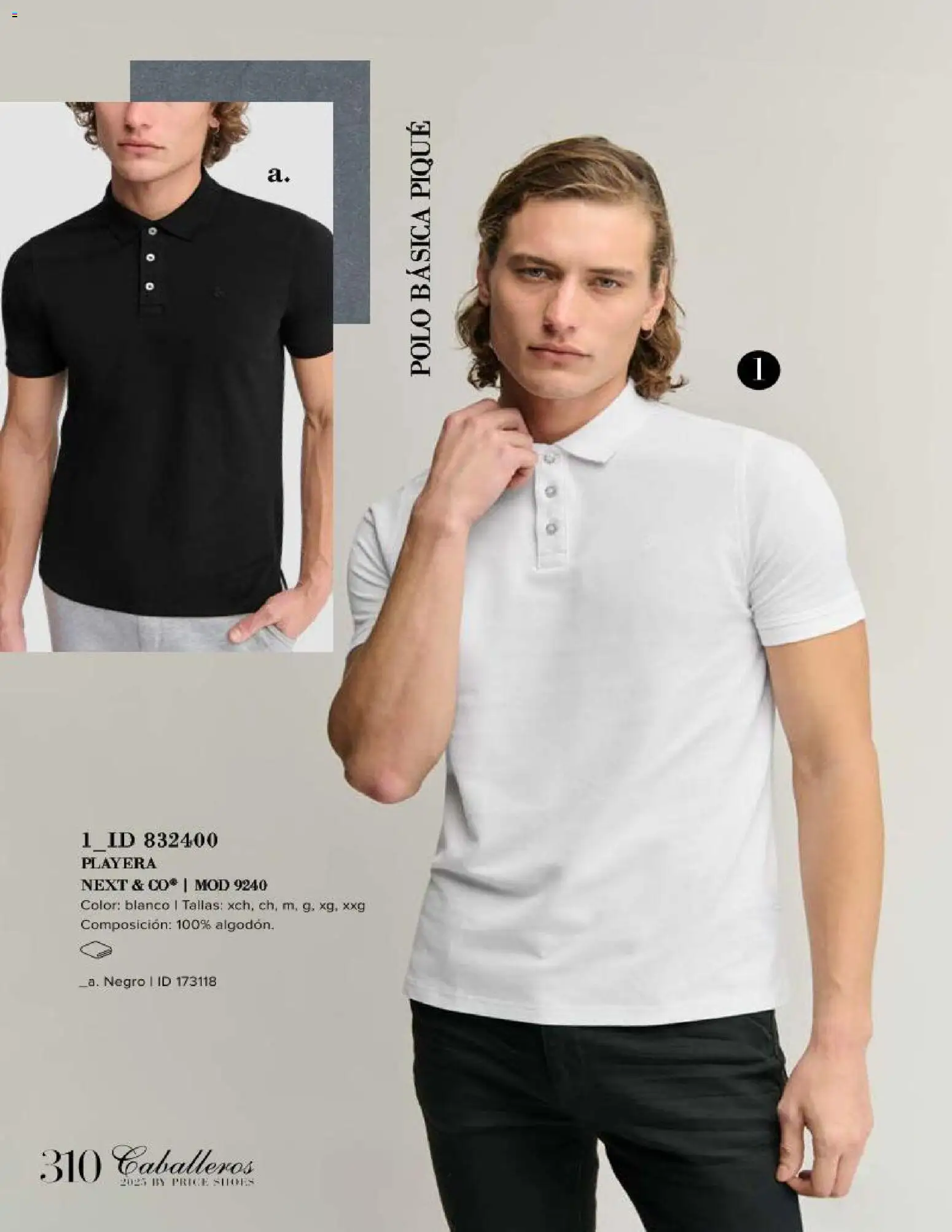 Nuevas ofertas de Price Shoes válidas en toda la República Mexicana desde el 26.11.2025. ¡Encuentra las mejores ofertas en Price Shoes catálogo Caballeros! | Página: 310 | Productos: Playera