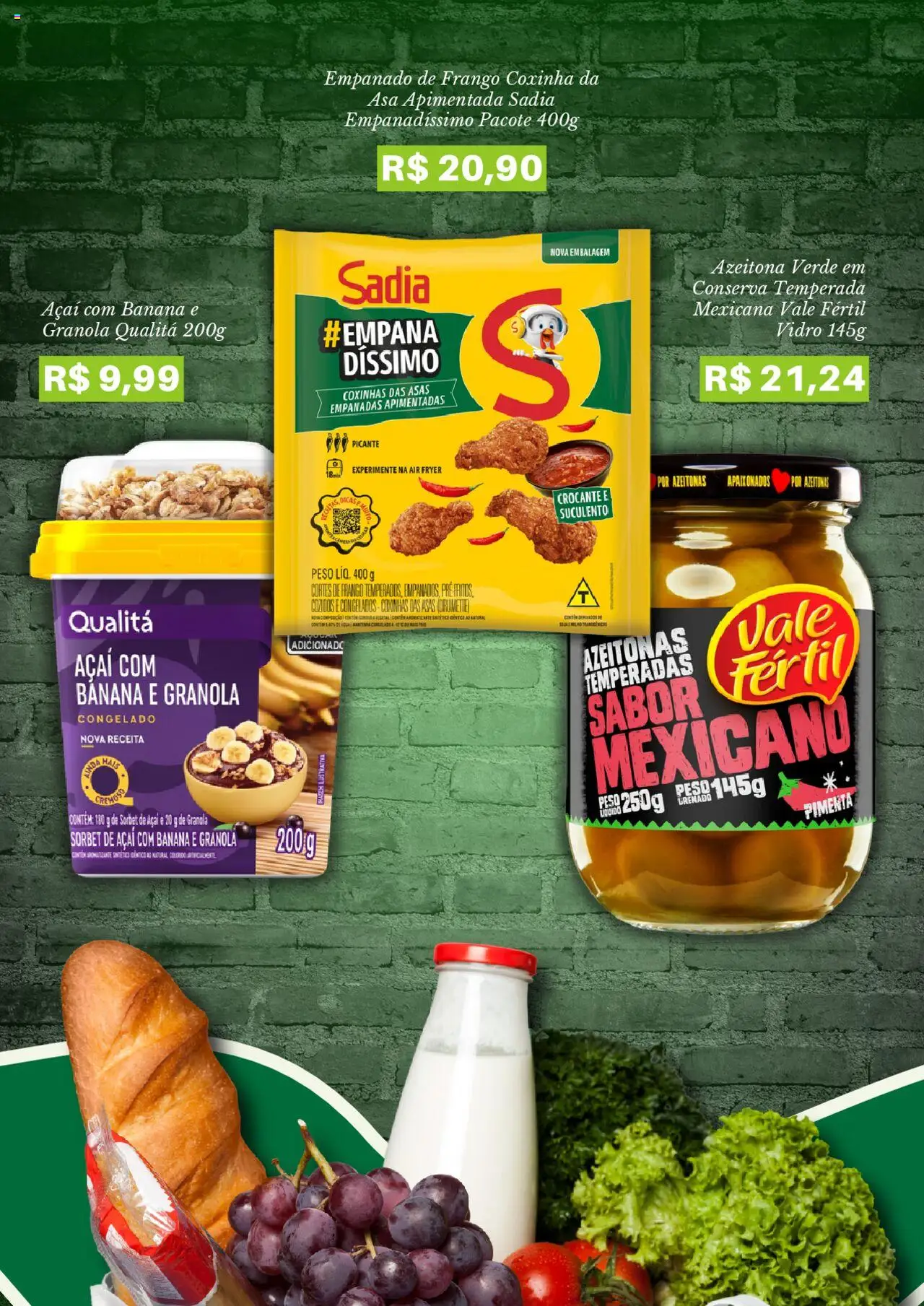 Pão de Açúcar Folheto - válido de 25.08.2025 | Página: 4 | Produtos: Azeitonas, Pimenta, Air fryer, Granola