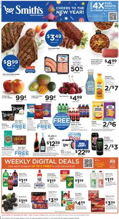 Preview of Smith's weekly ads valid from 26.12.2025