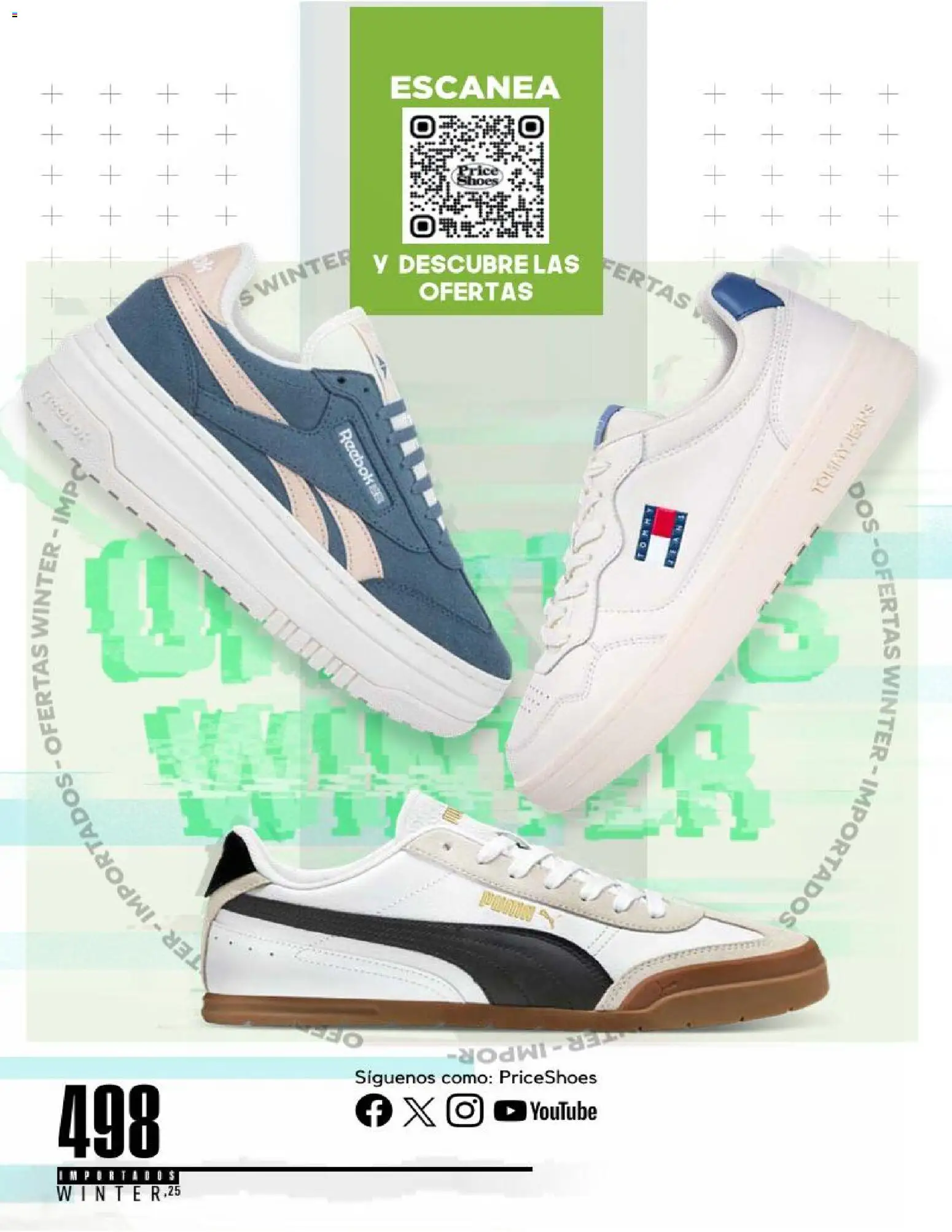 Nuevas ofertas de Price Shoes válidas en toda la República Mexicana desde el 24.11.2025. ¡Encuentra las mejores ofertas en Price Shoes catálogo Importados Winter! | Página: 1
