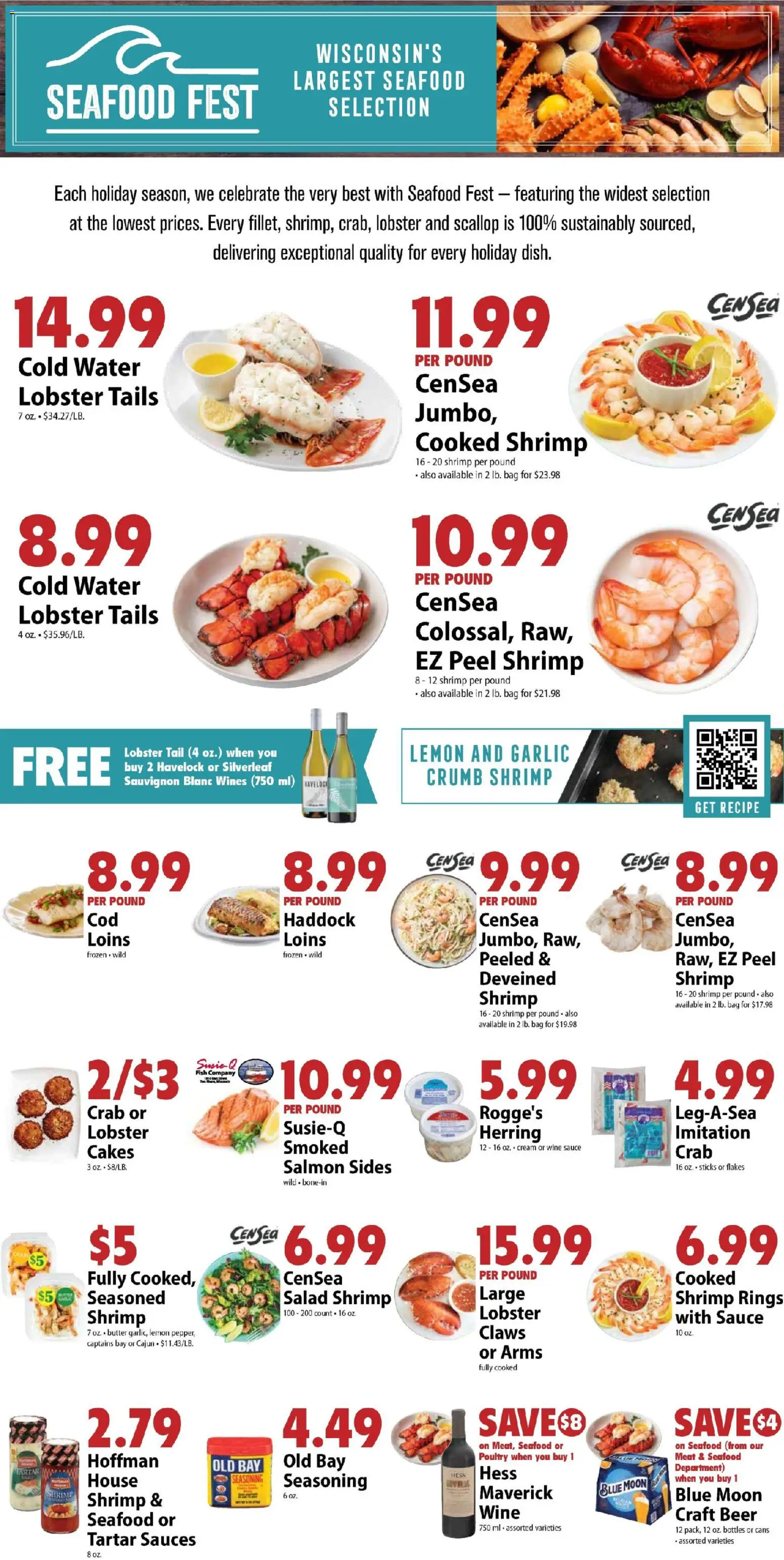 Festival Foods Weekly Ad - valid from 03.12.2025 | Page: 2 | Products: Butter, Flakes, Lemon, Garlic