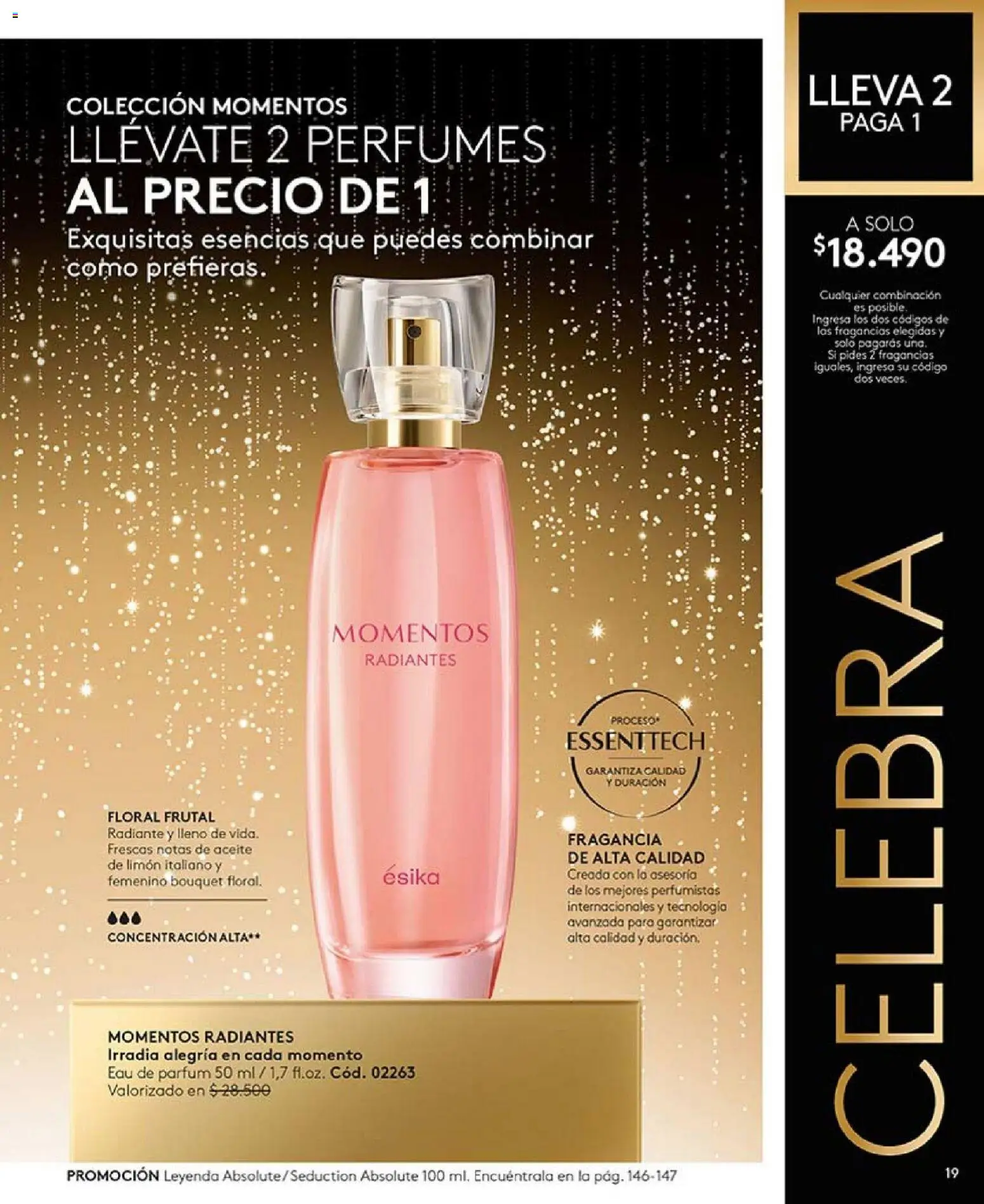 Catálogo Ésika Campaña 1 │ válido desde el 01.01.2026 | Página: 19 | Productos: Limón, Esencias, Fragancia, Aceite