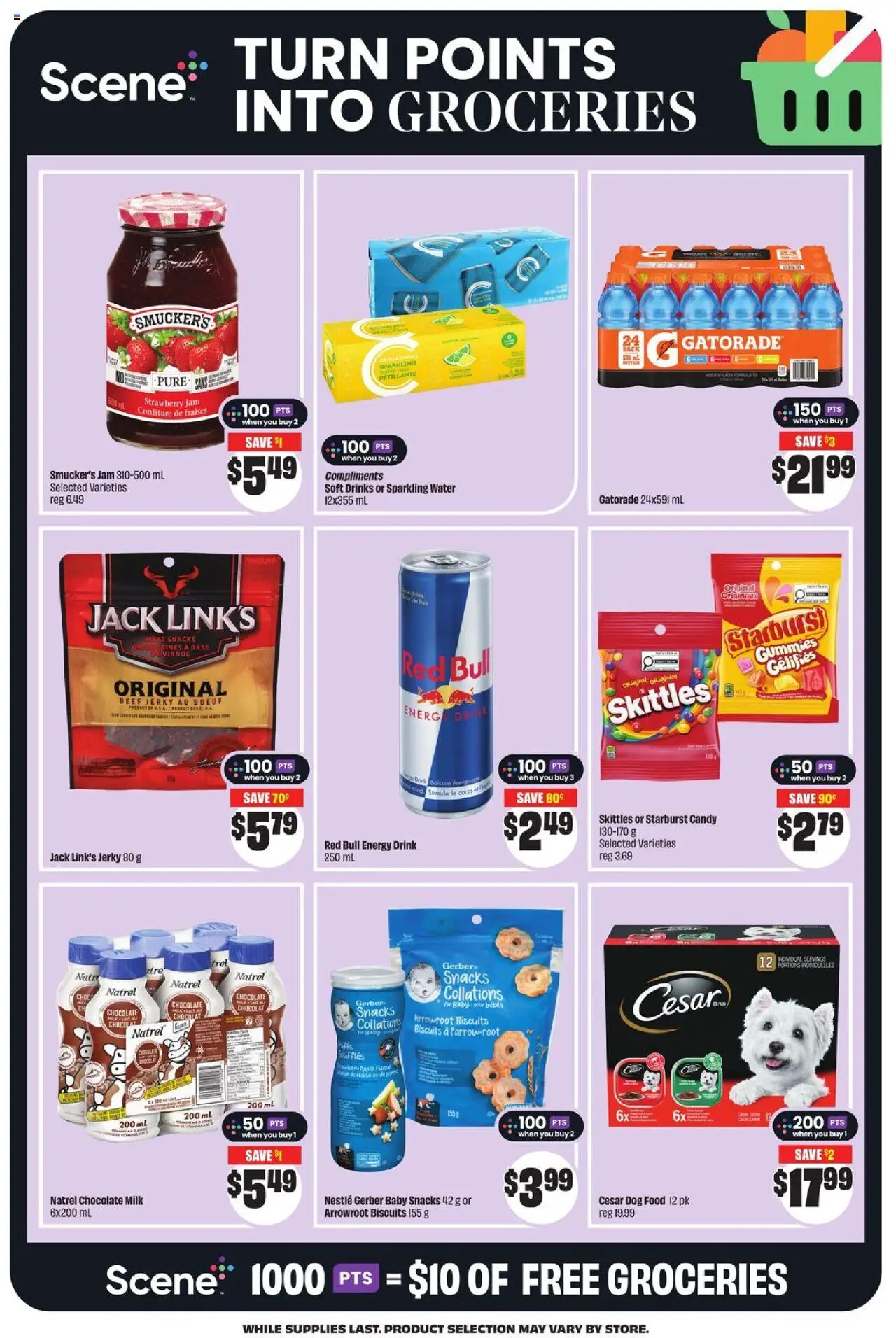 FreshCo flyer valid from 21.08.2025 | Page: 10 | Products: Beef, Milk, Chocolate