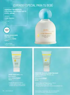 Nuevas ofertas de JAFRA válidas en toda la República Mexicana desde el 01.05.2025. ¡Encuentra las mejores ofertas en CREMA SÓLIDA CORPORAL 250 G, Solid body cream, 250 g. Same fragrance as the cologne. Hydrates and contains antioxidants. Protects the skin from environmental factors.! | Página: 130