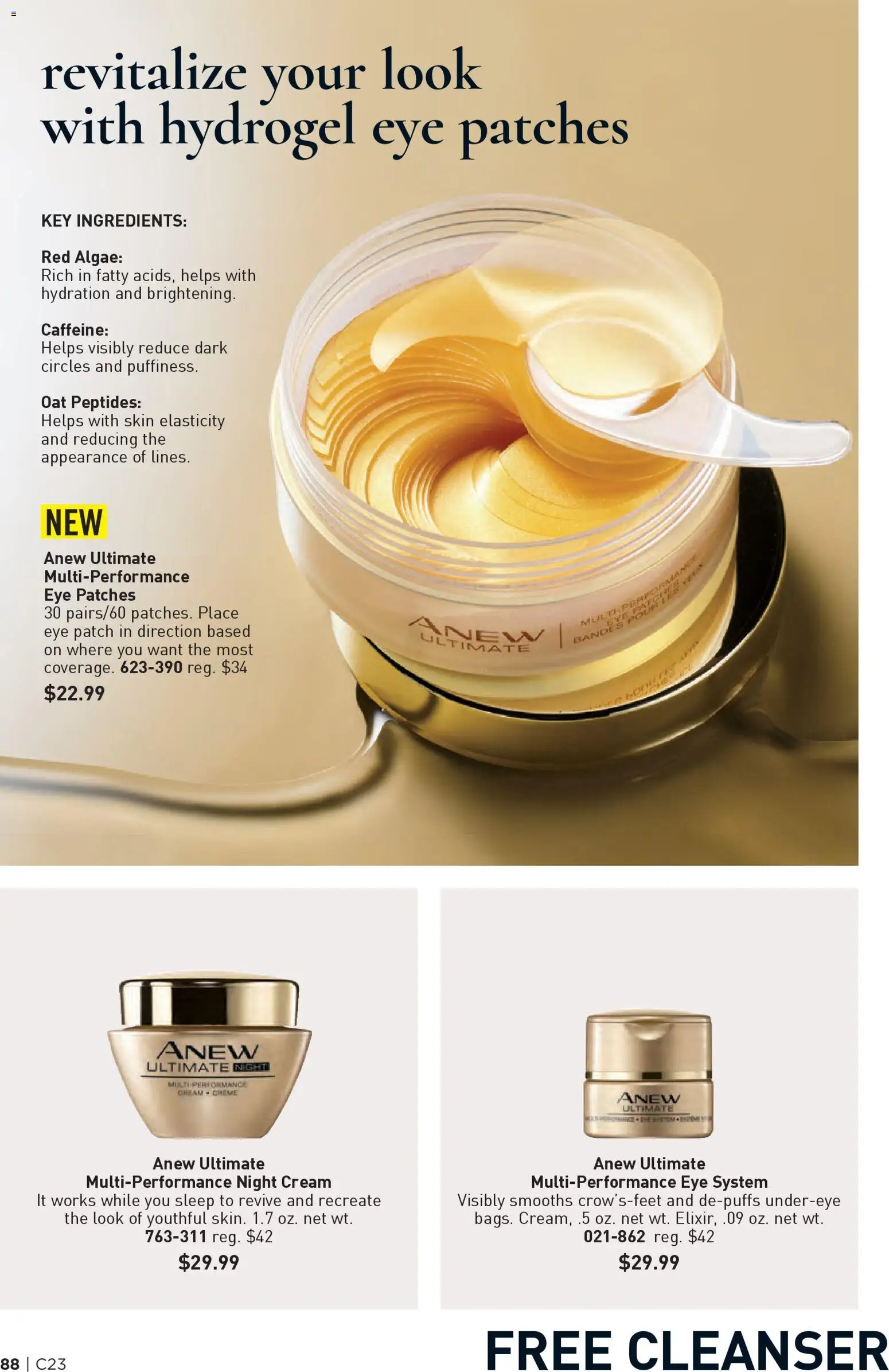Avon Brochure - valid from 05.11.2025 | Page: 88 | Products: Night Cream, Cream