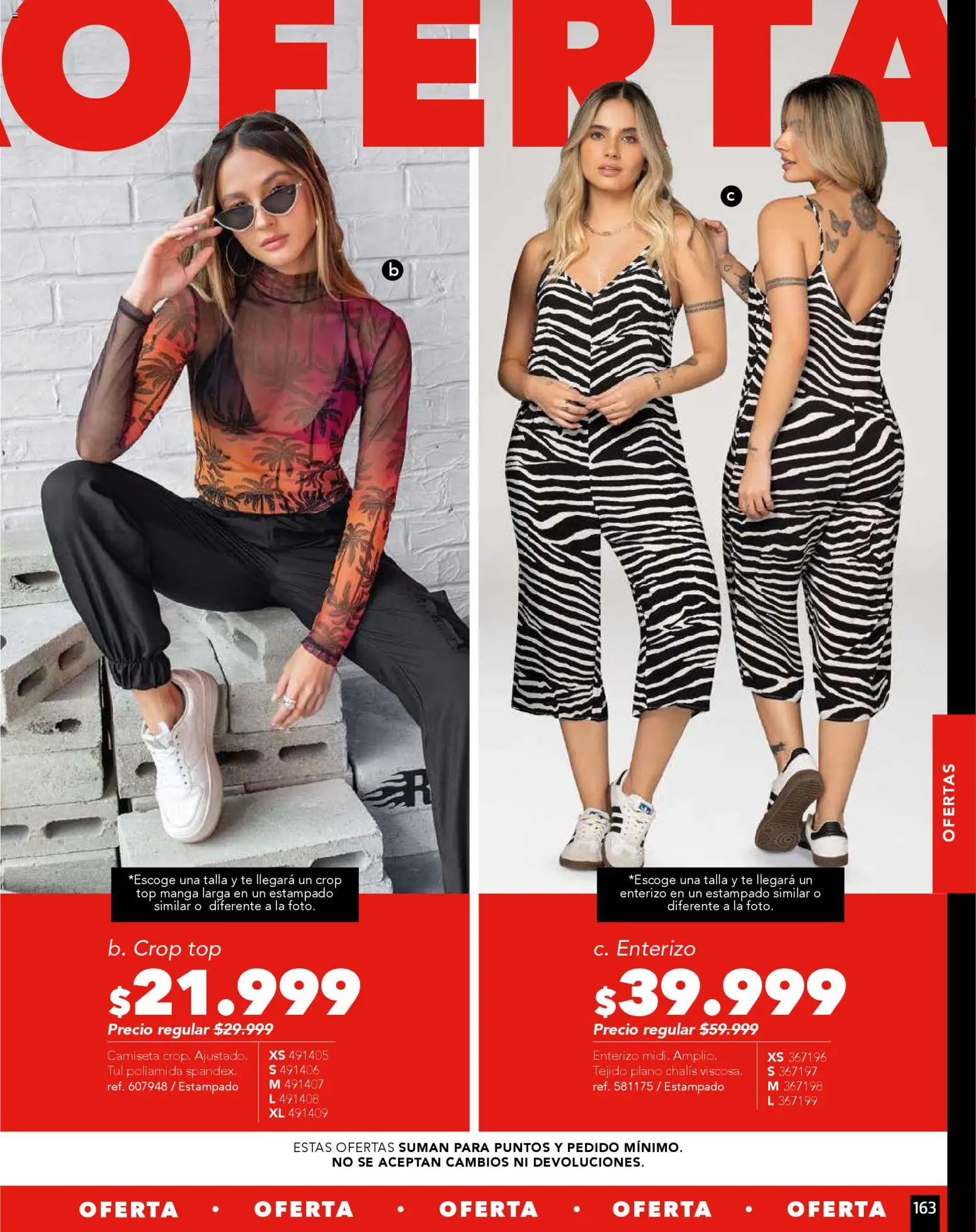 Pacifika revista - valida desde el 01.11.2025 | Página: 163 | Productos: Té, Camiseta, Top, Enterizo